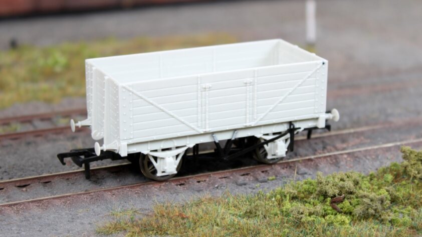 SECR 12T 7 Plank Mineral Wagon (SR Dia.1357) SECR (Early) No.13578