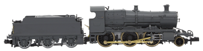 GWR Churchward Built 63xx 2-6-0 Mogul 6324 BR Black, Early Crest