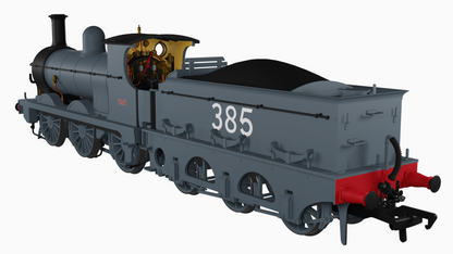 SECR O1 No.385 SECR Grey Steam Locomotive