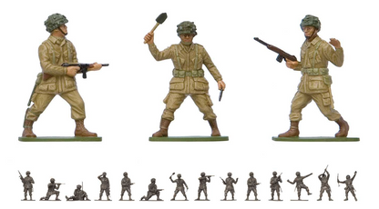 WWII U.S. Paratroops Model Kit