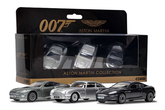 TY99284 James Bond Aston Martin Collection (V12 Vanquish, DB5, DBS)
