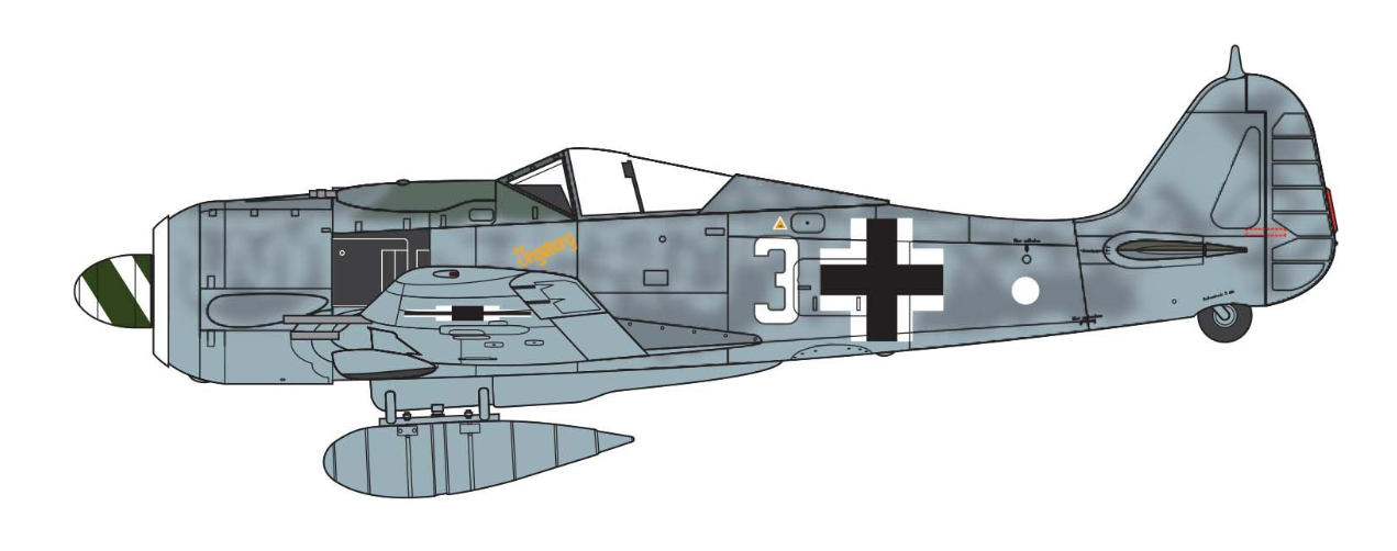 Focke Wulf Fw190-A8 Model Kit