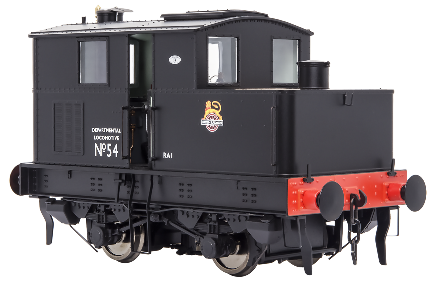 Sentinel BR Early Crest Departmental No 54 Steam Locomotive - DCC Fitted