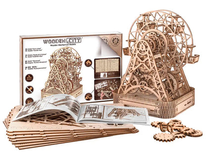 3D Wooden Decoration Puzzle – Ferris Wheel