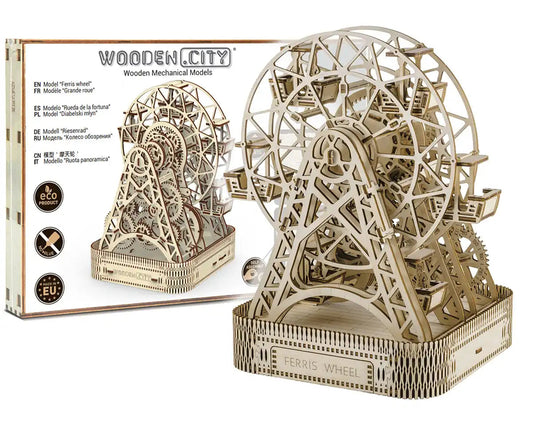 3D Wooden Decoration Puzzle – Ferris Wheel