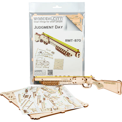3D Wooden Gun Puzzle – Judgment Day RMT-870