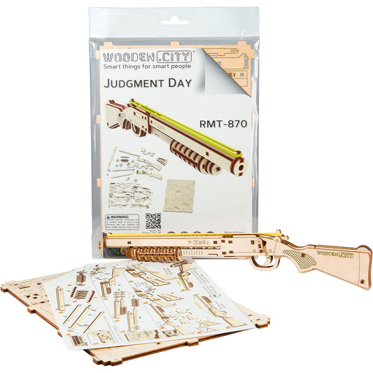3D Wooden Gun Puzzle – Judgment Day RMT-870