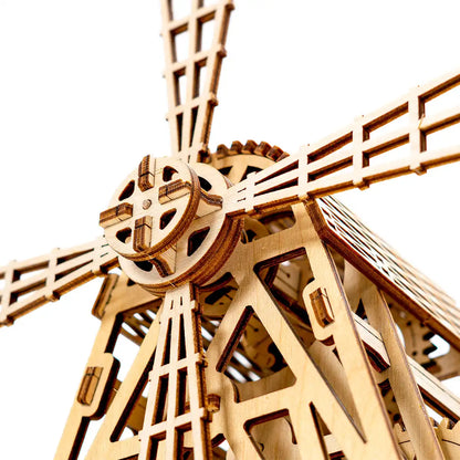 3D Wooden Puzzle – Windmill