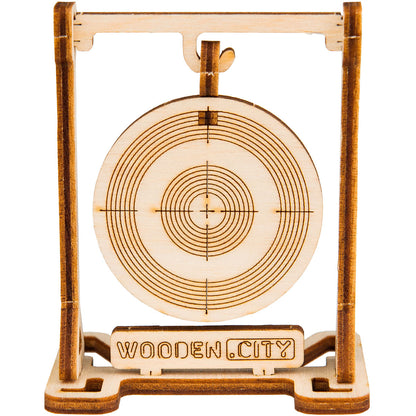 3D Wooden Gun Puzzle – The Guardian GLK-19