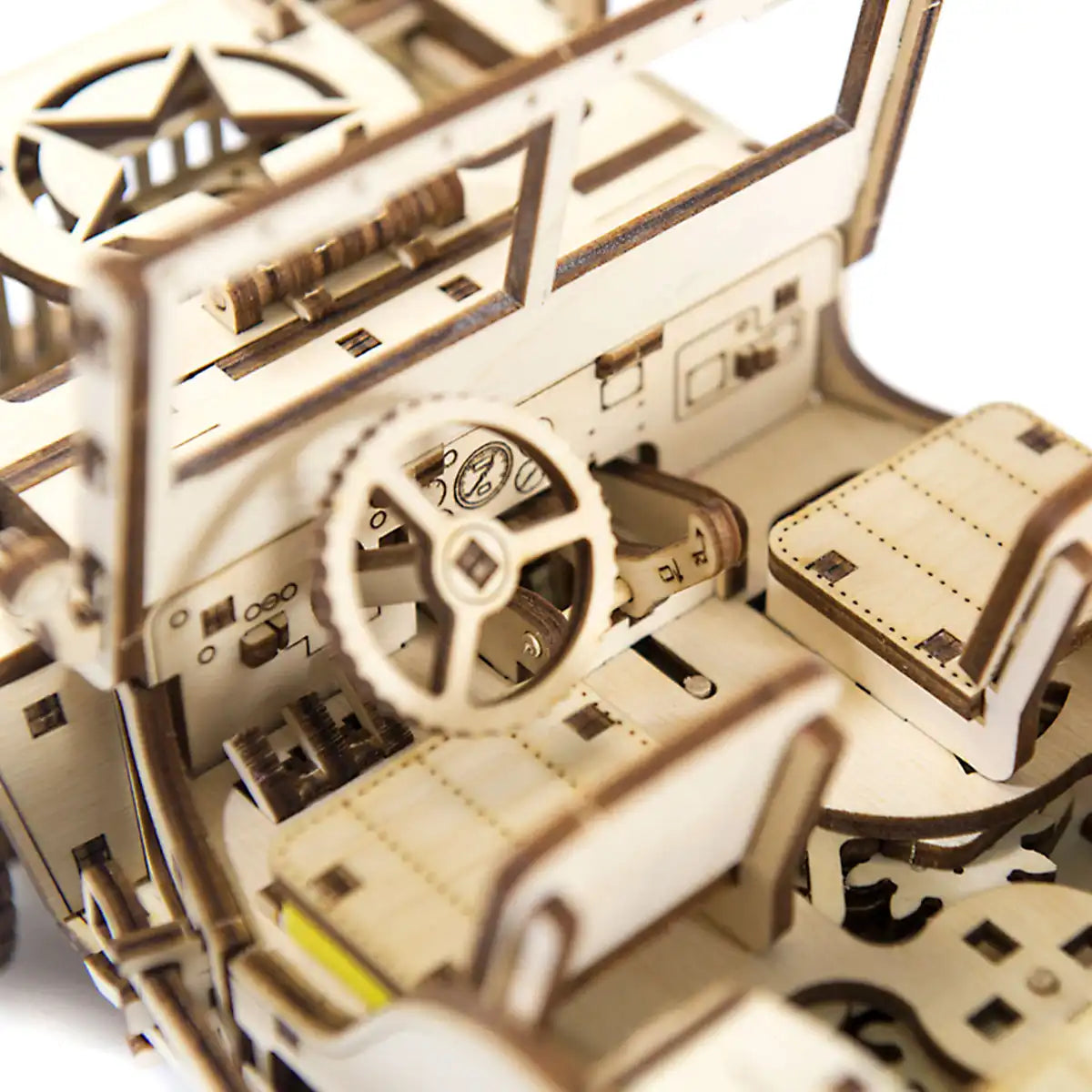 3D Wooden Car Puzzle – Car 4x4