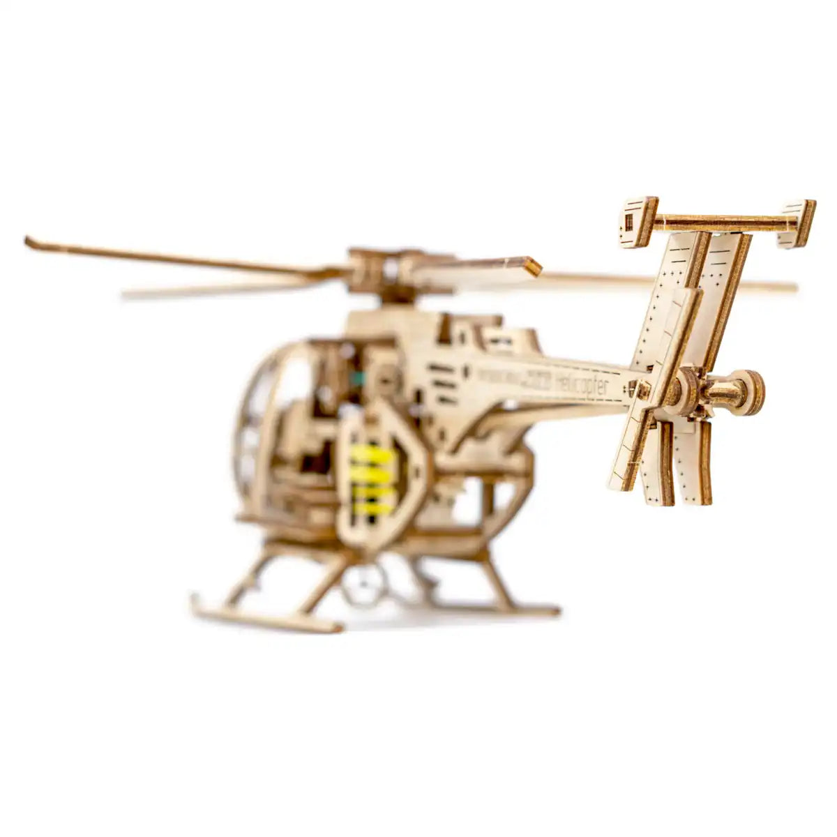3D Wooden Helicopter Puzzle – Helicopter