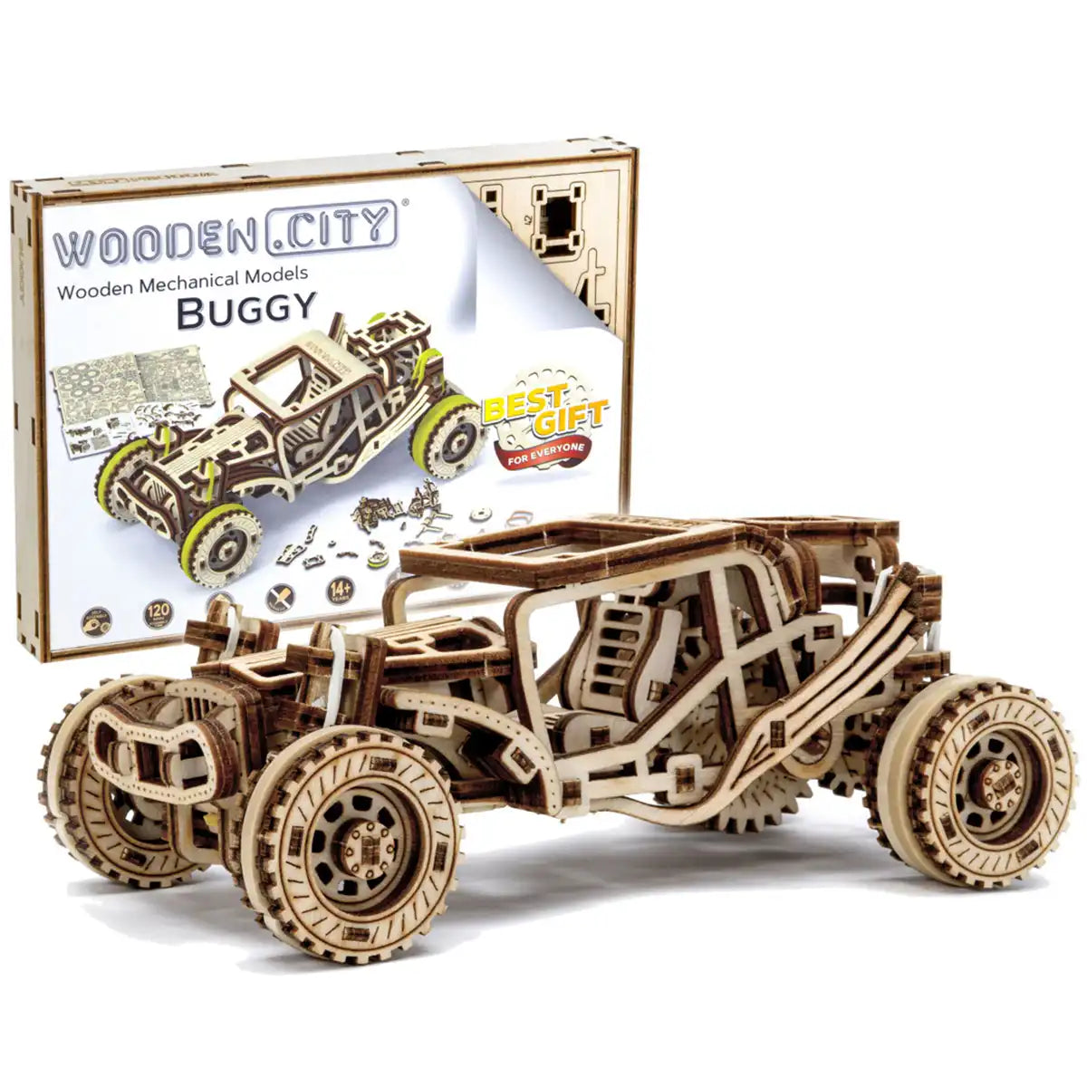 3D Wooden Car Puzzle – Buggy
