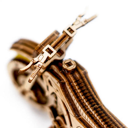 3D Wooden Motorbike Puzzle – Motocross