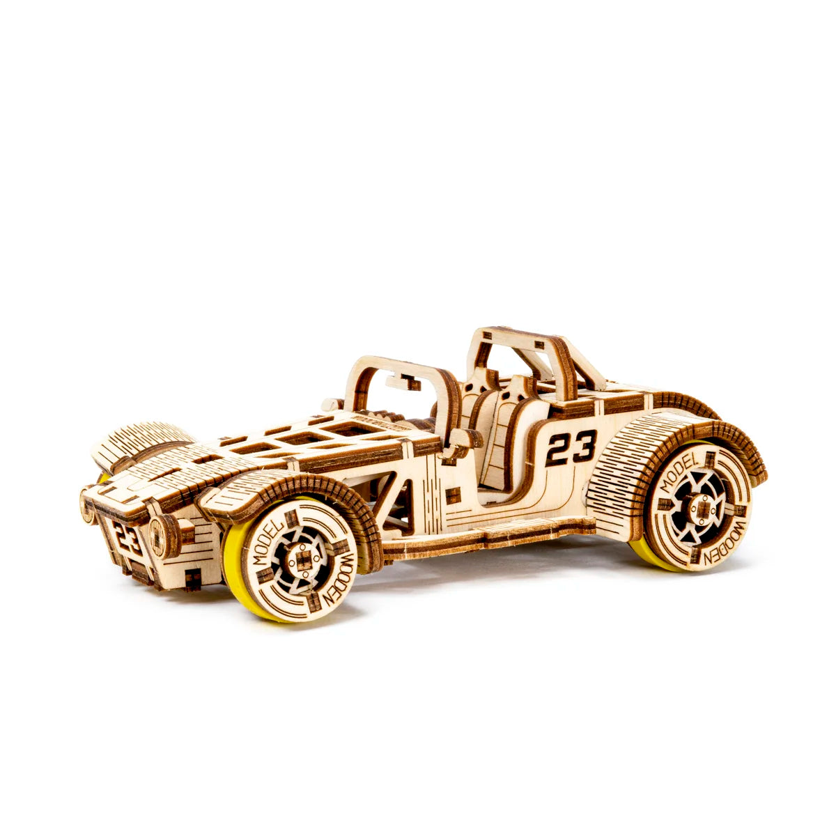 3D Wooden Car Puzzle – Roadster