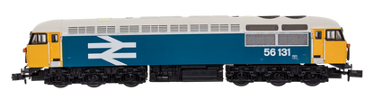Class 56 56131 (Crewe Built) Large Logo Blue Diesel Locomotive - DCC Fitted