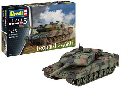 German Leopard 2 A6M+ (1:35 Scale) Model Kit