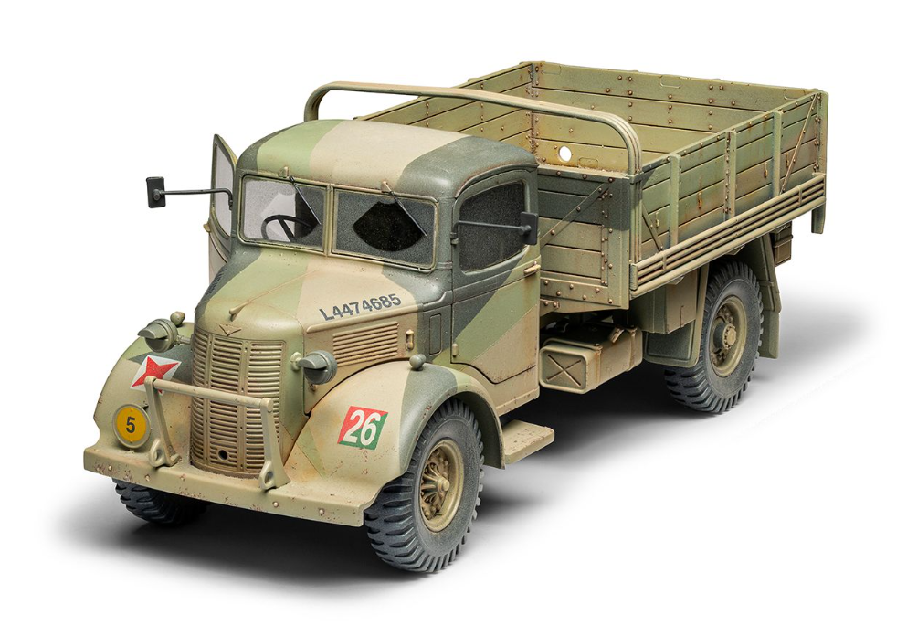 WWII British Army 30-cwt 4x2 GS Truck Model Kit