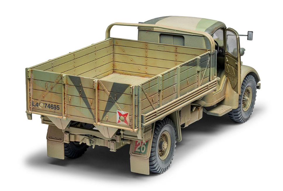 WWII British Army 30-cwt 4x2 GS Truck Model Kit