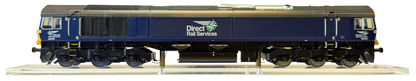 7D-066-004D Class 66 421 New DRS Livery Diesel Locomotive - DCC Fitted