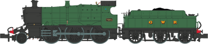 GWR Churchward Built 63xx 2-6-0 Mogul 7301 'GWR' Green