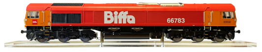 7D-066-006D Class 66 783 GBRF Biffa 'The Flying Dustman' Diesel Locomotive - DCC Fitted