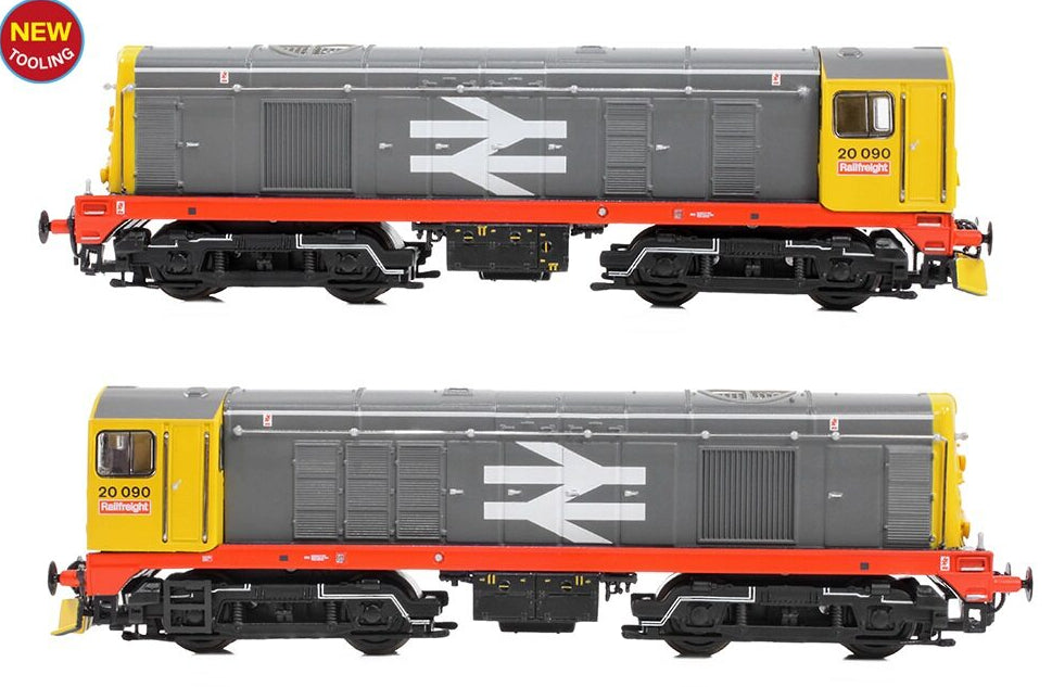 371-039 Class 20/0 Disc Headcode 20090 BR Railfreight (Red Stripe) Diesel Locomotive