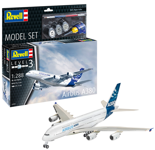 Model Set Airbus A380 (1:288 Scale) Model Kit