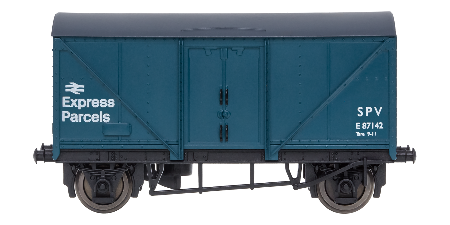2F-019-013 Ex Blue Spot Fish Van Express Parcels  BR Rail Blue  E87142