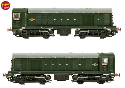371-030A Class 20/0 Disc Headcode & Tablet Catcher D8032 BR Green (Late Crest) Diesel Locomotive
