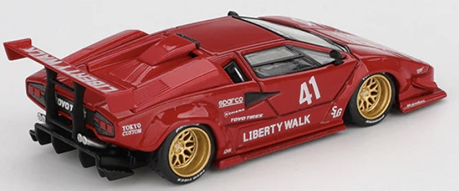 MGT01100-L Lamborghini Countach LB-Works Red (LHD)