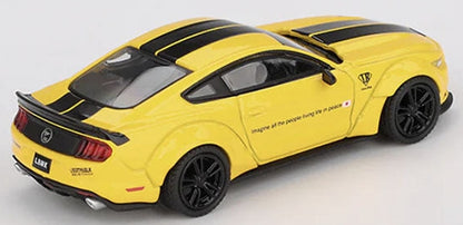 MGT01077-R LB-Works Ford Mustang Triple Yellow (RHD)