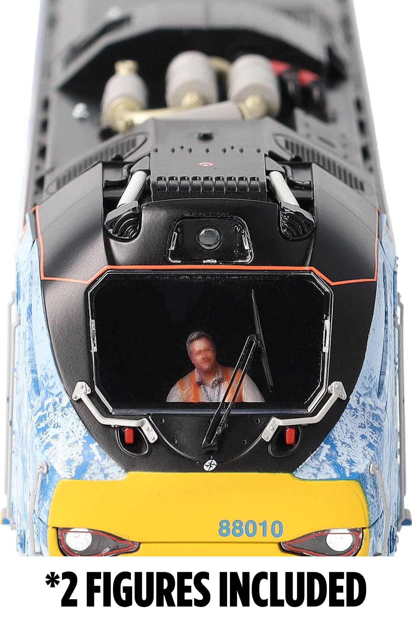 80909-076C Twin Pack 1:76 Scale Exclusive Class 88 Hi-Vis Seated Drivers - Full Colour 3D Print