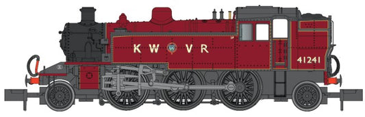 Ivatt 2-6-2T 41241 KWVR Lined Maroon - DCC Fitted