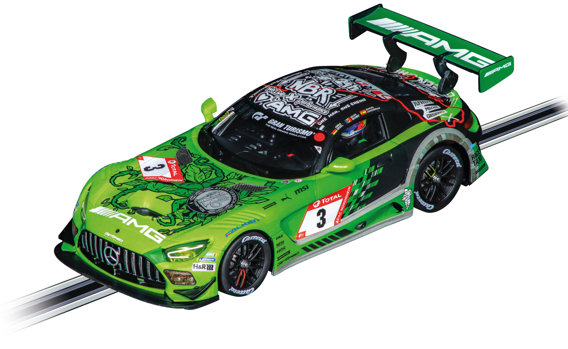 Amg Rails Carrera 20032015 Digital 132 Mercedes-AMG GT3 Evo – Rails