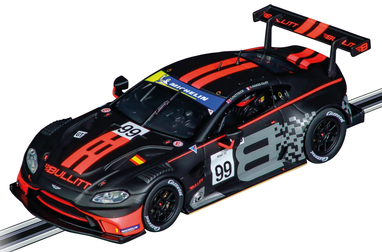 Carrera EVOLUTION Aston-Martin Vantage GT3 "Bullitt Racing, No.99"