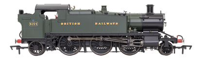 Large Prairie 5144 GWR Green British Railways Steam Locomotive - DCC Fitted