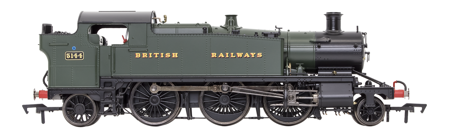 Large Prairie 5144 GWR Green British Railways Steam Locomotive - DCC Sound