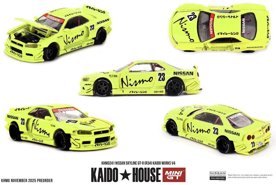 MGTKHMG241 Nissan Skyline GT-R (R34) Kaido Works V4