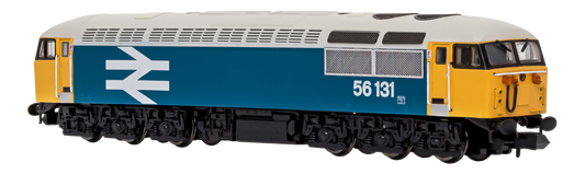 Class 56 56131 (Crewe Built) Large Logo Blue Diesel Locomotive - DCC Fitted