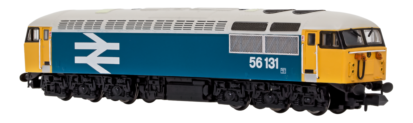 Class 56 56131 (Crewe Built) Large Logo Blue Diesel Locomotive