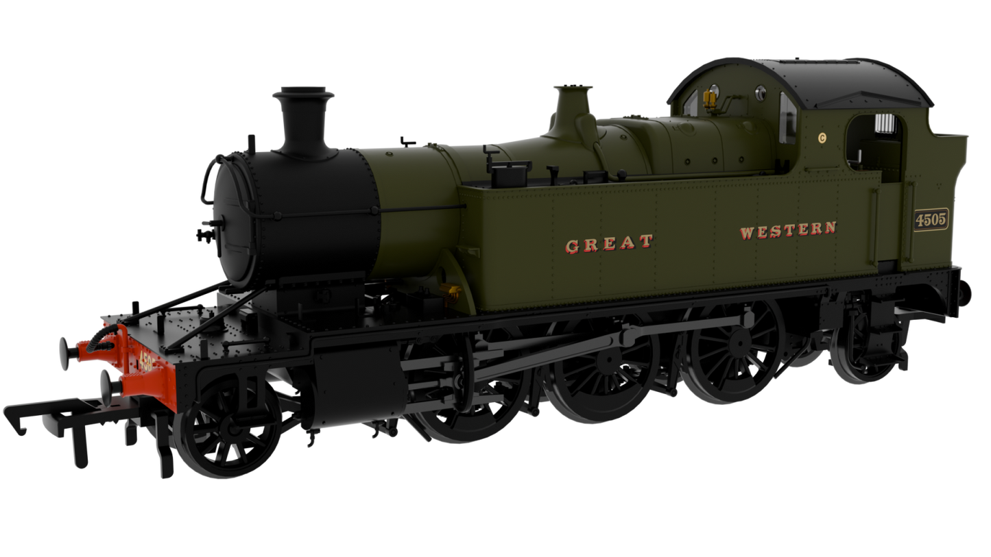 951103 GWR 45xx No.4505 Great Western Green Steam Locomotive