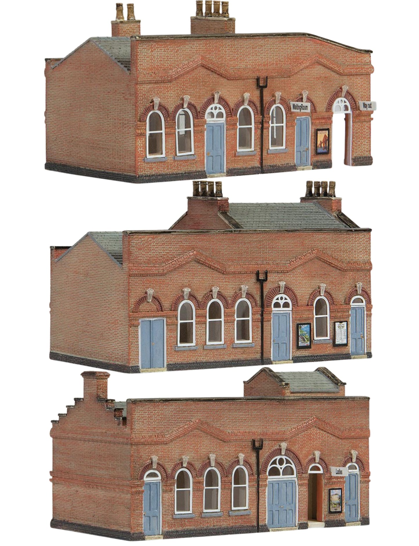 Set of 3 March Station Blue Bundle