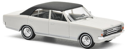 BUS42020 Opel Rekord C, White with whitewall tyres