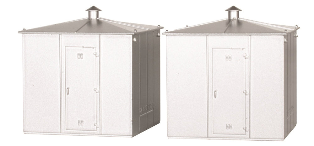 Trackside Equipment Buildings (2/Card)