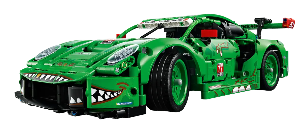 42224 Lego Technic Porsche 911 GT3 R REXY AO Racing Car - 42224