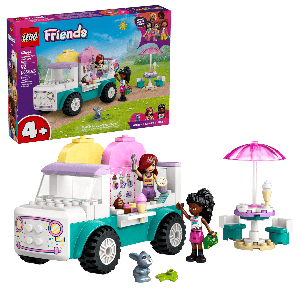 Lego Friends Heartlake City Ice Cream Van - 42644