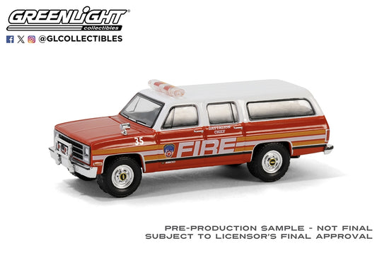 1991 Chevrolet Suburban – FDNY Battalion Chief