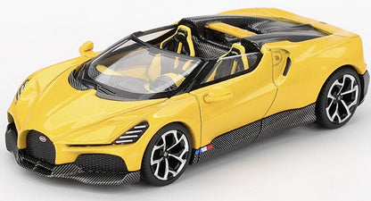 MGT01137-L Bugatti W16 Mistral Yellow (LHD)