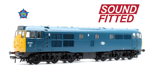 Class 31/1 31101 BR Blue Diesel Locomotive - DCC Sound