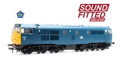 Class 31/1 31101 BR Blue Diesel Locomotive - DCC Sound Deluxe